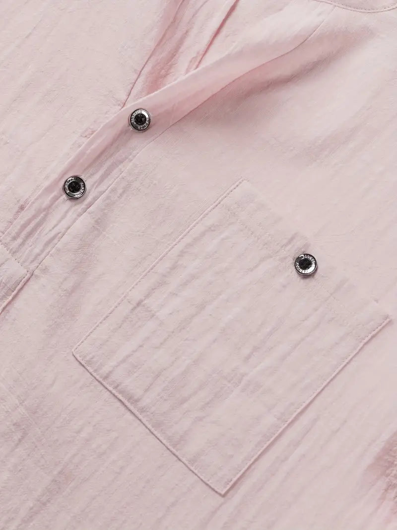 Chemise élégante à manches courtes