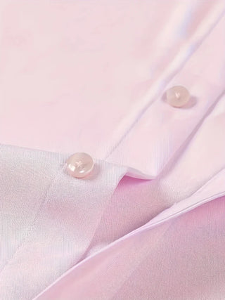 Chemise élégante à manches longues avec boutons