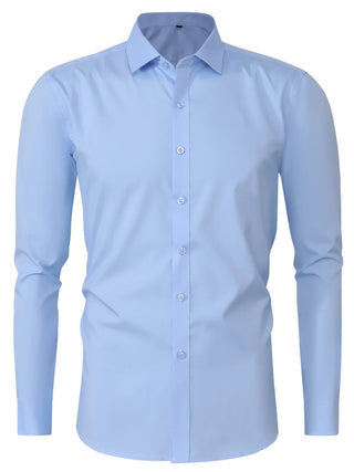 Chemise élégante à manches longues avec boutons