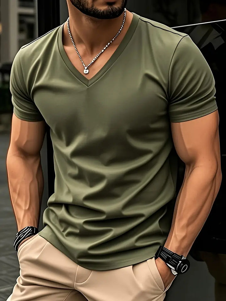T-shirt stylé à manches courtes