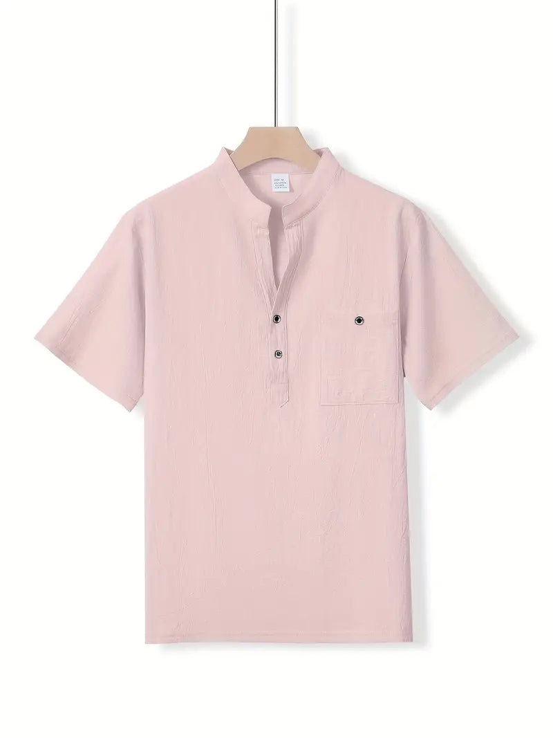 Chemise élégante à manches courtes
