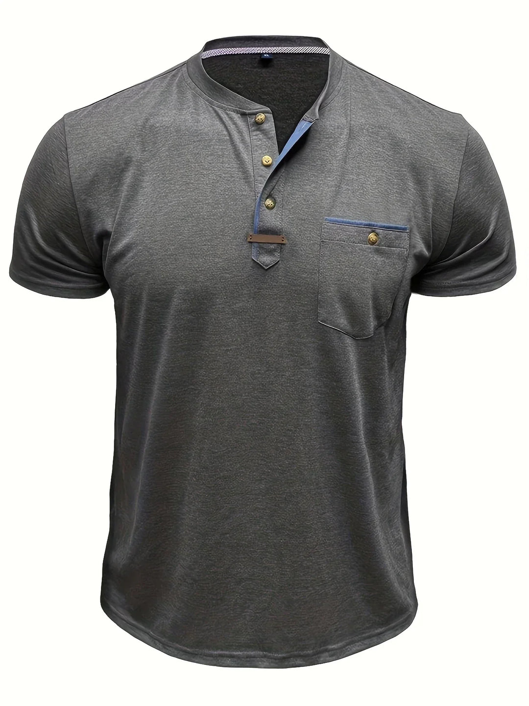 T-shirt col rond élégant avec poche