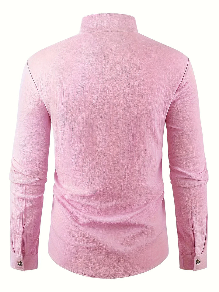 Chemise légère en coton à manches longues