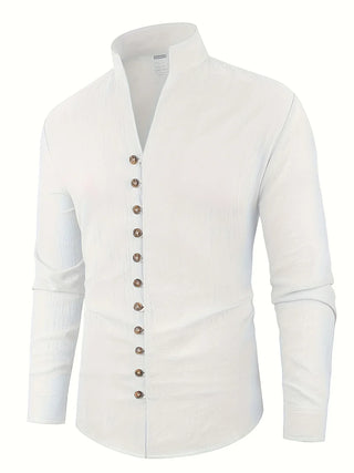 Chemise légère en coton à manches longues