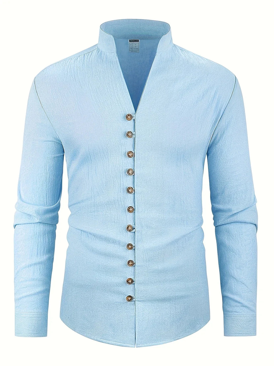 Chemise légère en coton à manches longues