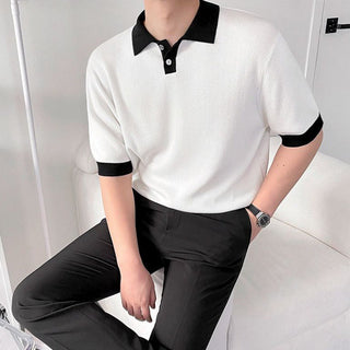 Polo à manches amples pour homme