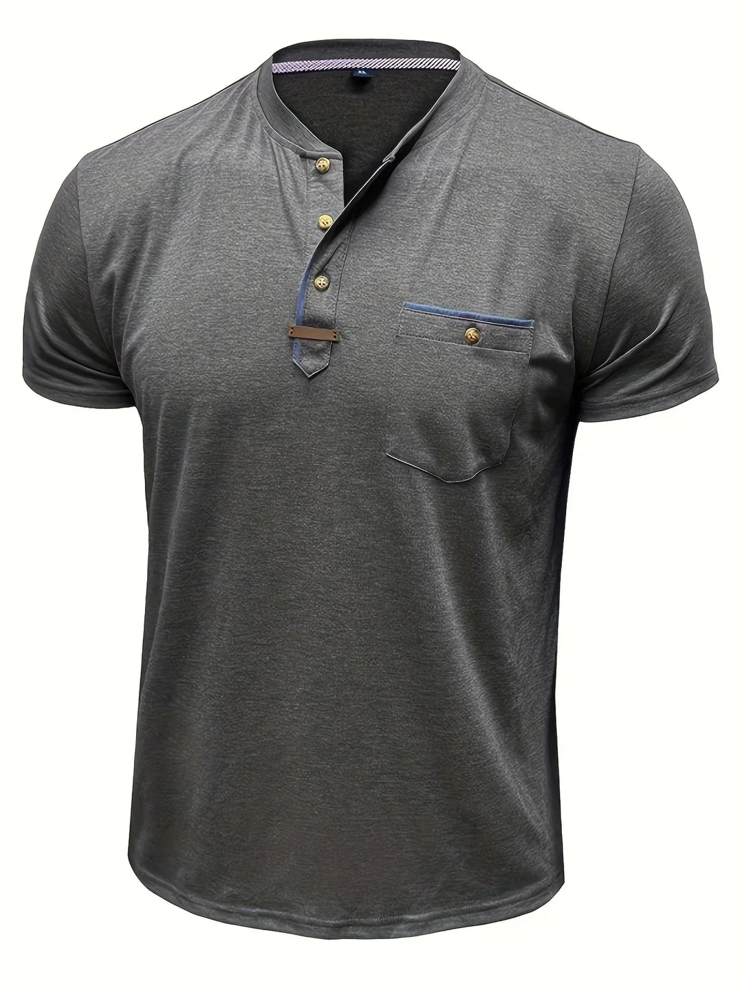 T-shirt col rond élégant avec poche