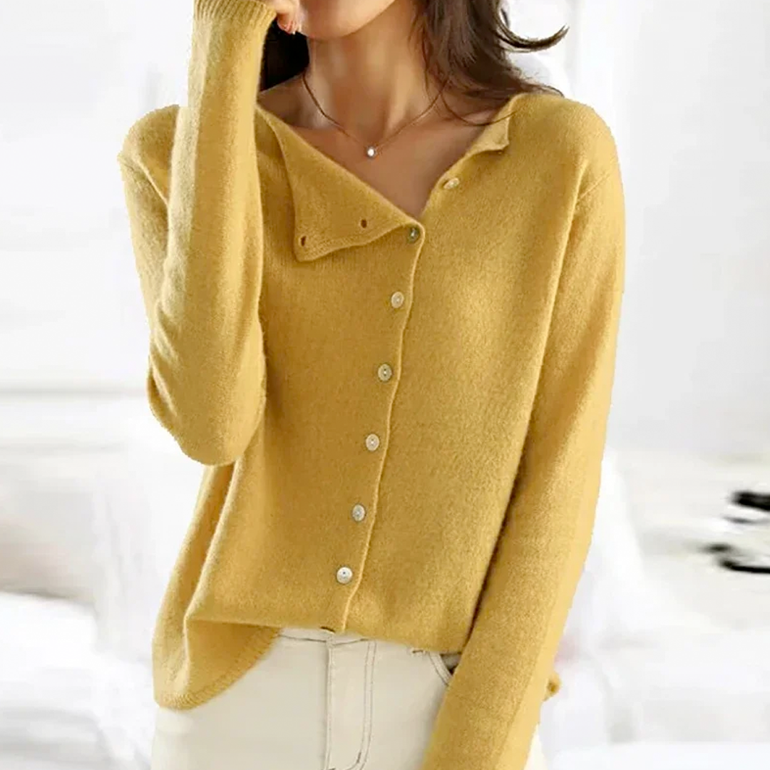 Cardigan classique en maille boutonnée