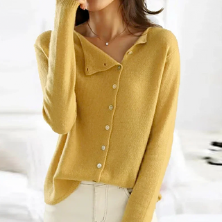 Cardigan classique en maille boutonnée