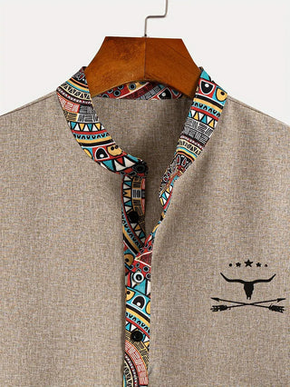 Chemise élégante à manches courtes