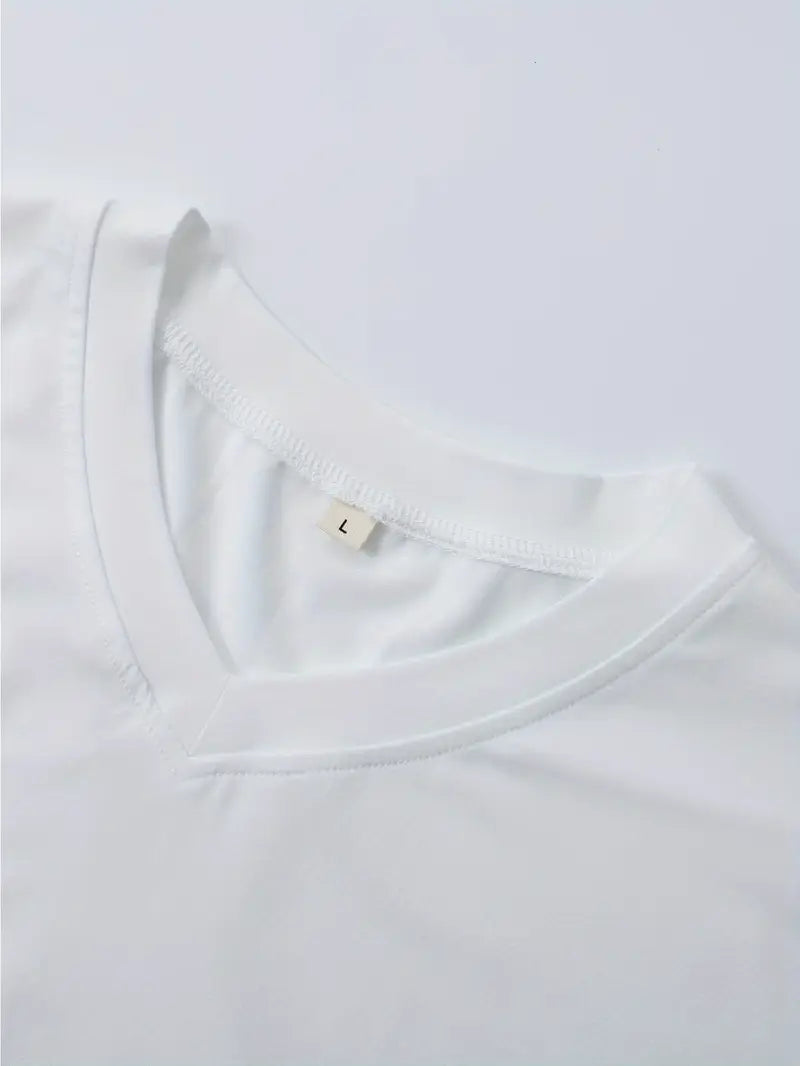 T-shirt stylé à manches courtes