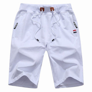 Short en coton avec poches zippées