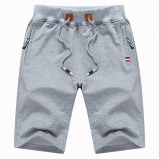 Short en coton avec poches zippées