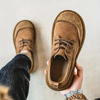 Maurice | Oxfords en Daim, Élégance Décontractée