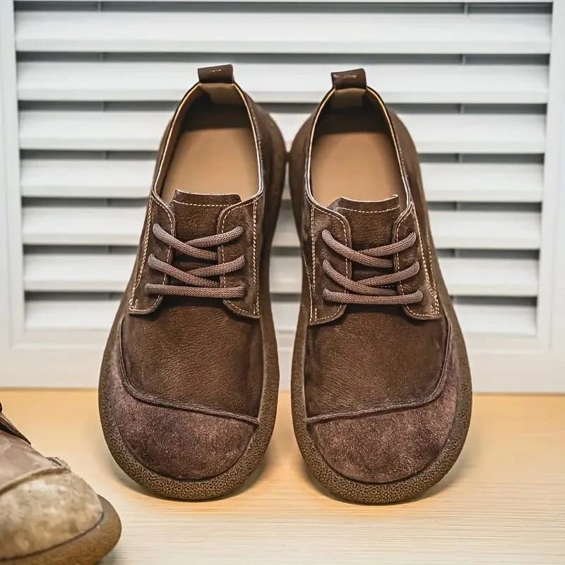 Maurice | Oxfords en Daim, Élégance Décontractée