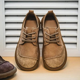 Maurice | Oxfords en Daim, Élégance Décontractée