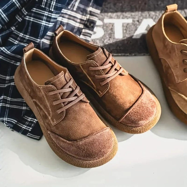 Maurice | Oxfords en Daim, Élégance Décontractée