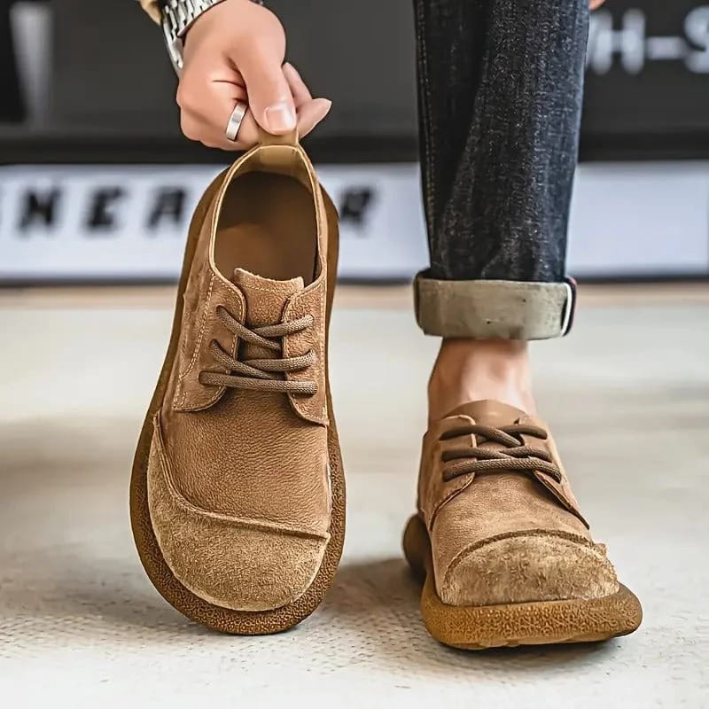 Maurice | Oxfords en Daim, Élégance Décontractée