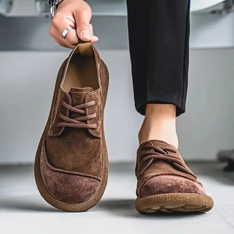 Maurice | Oxfords en Daim, Élégance Décontractée