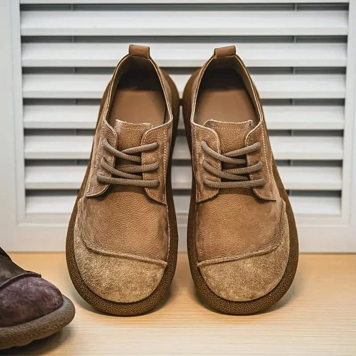 Maurice | Oxfords en Daim, Élégance Décontractée