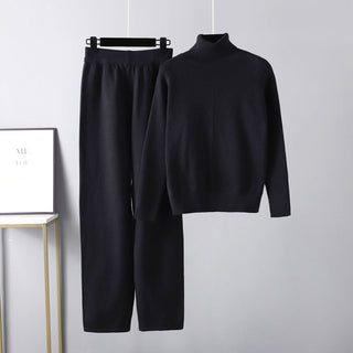 Ensemble deux pièces Lounge en tricot torsadé