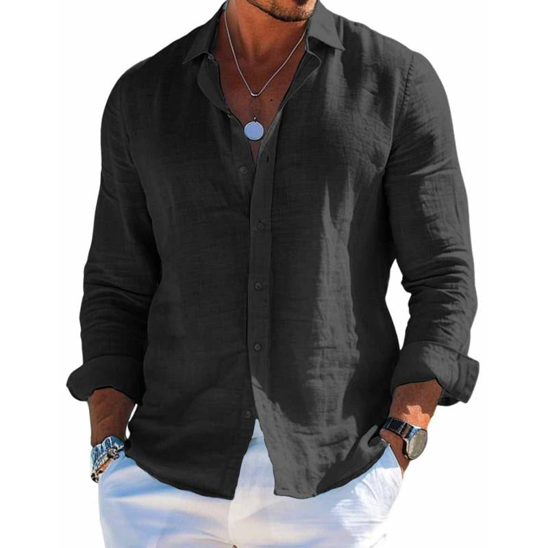 Chemise élégante en tissu respirant 1+1 offert