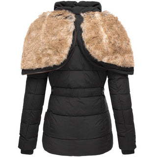 Manteau d'hiver chaud avec doublure en fourrure