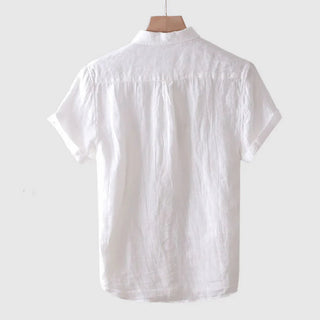 Chemise élégante à manches courtes avec boutons