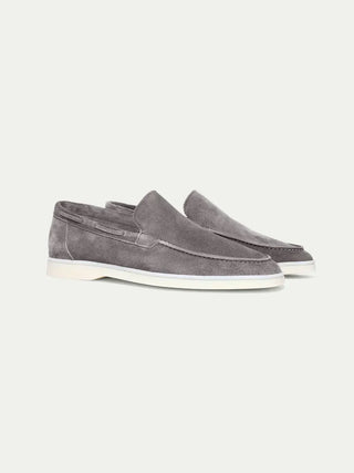 Mocassin Classique Gris | Élégance Intemporelle