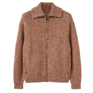 BOMBER ZIPPÉ EN LAINE D'ALPAGA